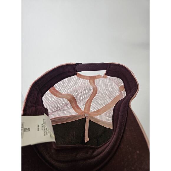 Patagonia Wish Tails Ruby Red Duckbill Trucker Hat Running Cycling - Picture 5 of 6